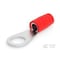 Te Connectivity Ring Terminal, 3/8 in Stud Size, 10.5 mmÂ², Nylon Insulated, Red 324045 - alternate 1